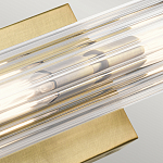 Бра горизонтальное с рифленым стеклянным плафоном Kichler варинант исполнения - 3 | Loft Concept в Грозном