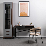 Стол рабочий в стиле лофт с ящиком и нишей для хранения Urban Style Space 2 варинант исполнения - 7 | Loft Concept в Грозном