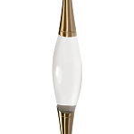 Подвесной светильник с хрустальным плафоном и бронзовым основанием Renee Glass Drops  варинант исполнения - 4 | Loft Concept в Грозном