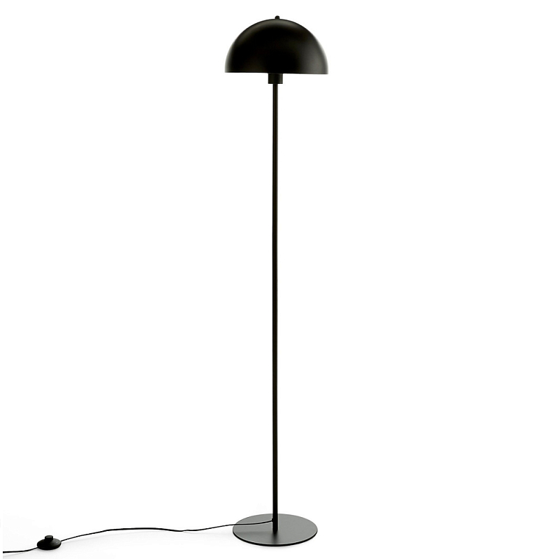 Торшер напольный из металла Dome of Light Black Черный в Грозном | Loft Concept 