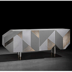 Комод с фасадом из геометрических фигур Coleccion Alexandra варинант исполнения - 2 | Loft Concept в Грозном