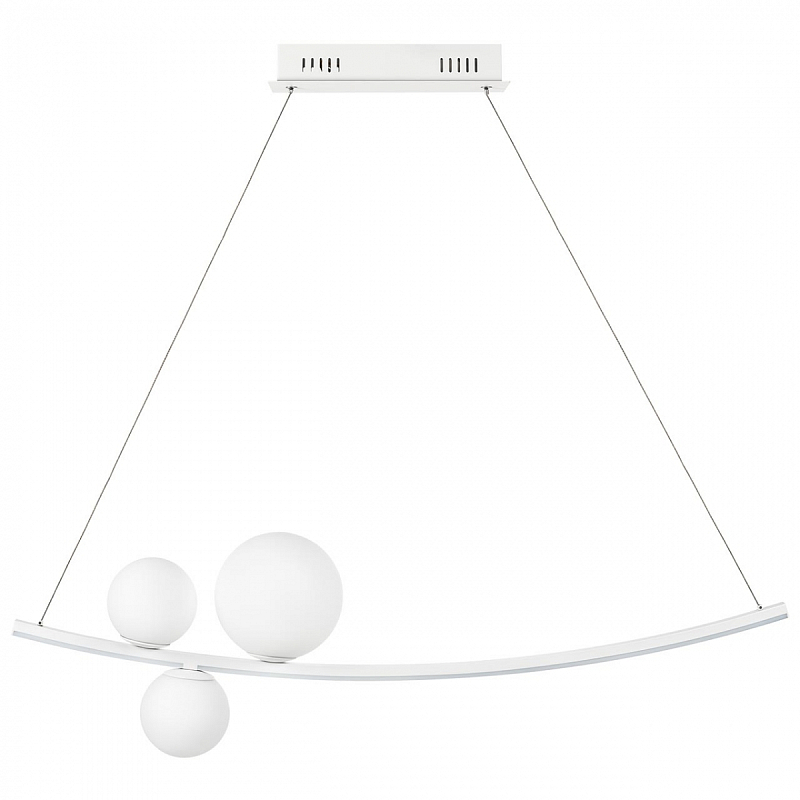 Люстра Galla Bubbles Arc Белый Люстра Galla Bubbles Arc Белый в Грозном | Loft Concept