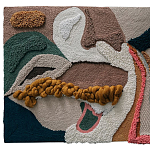 Тканый вручную текстильный гобелен Orchid варинант исполнения - 3 | Loft Concept в Грозном