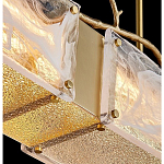 Люстра прямоугольная из фактурного стекла Chandelier Beam варинант исполнения - 1 | Loft Concept в Грозном