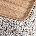 Столик прикроватный мягкий Soft Table from Chenille варинант исполнения - 4 | Loft Concept в Грозном