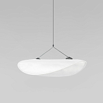 Подвесной светильник с белым тканевым плафоном в форме облака Crystal Cloud Junction варинант исполнения - 6 | Loft Concept в Грозном