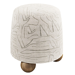 Пуф Wakonda ножки с деревянными шариками  варинант исполнения - 2 | Loft Concept в Грозном