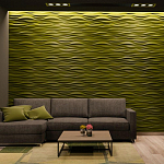 Гипсовая 3D Панель M-31 варинант исполнения - 1 | Loft Concept в Грозном