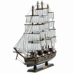 Декоративная модель деревянного тёмно-коричневого парусника в подарочной упаковке With The low варинант исполнения - 3 | Loft Concept в Грозном