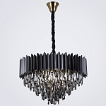 Люстра с хрустальными подвесками Blake Metal Crystal Chandelier варинант исполнения - 2 | Loft Concept в Грозном