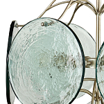 Люстра с каскадом из круглых декоративных элементов Discs of Light варинант исполнения - 1 | Loft Concept в Грозном