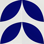 Дизайнерская плитка с узором Лепесток варинант исполнения - 2 | Loft Concept в Грозном