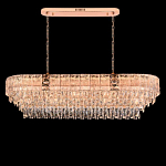 Люстра овальная с каскадом из прозрачного хрусталя Constant Sparks варинант исполнения - 2 | Loft Concept в Грозном