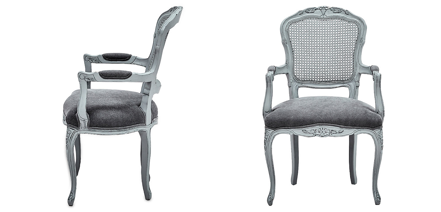 Стул с подлокотниками Maria Antoinette Stool II Стул с подлокотниками Maria Antoinette Stool II - Loft-Concept в Грозном