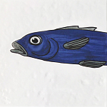 Плитка с узором Рыба пловчиха варинант исполнения - 5 | Loft Concept в Грозном