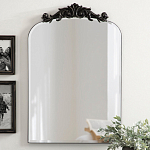 Зеркало с изысканной короной и безрамным полотном Crowned Mirror варинант исполнения - 1 | Loft Concept в Грозном