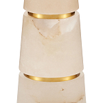 Настольная лампа с конусовидным каменным корпусом Regency варинант исполнения - 1 | Loft Concept в Грозном