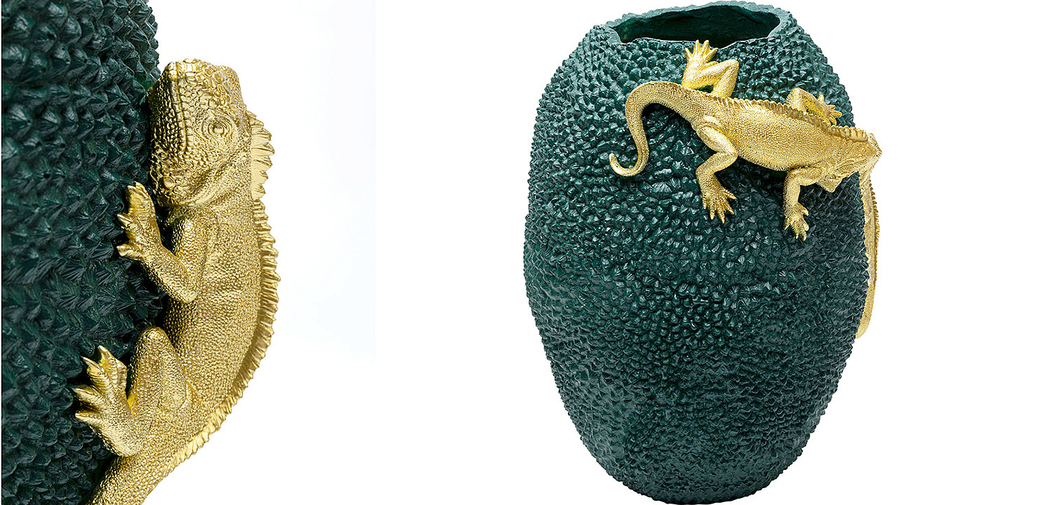 Ваза Two Lizards and green fruit Ваза Two Lizards and green fruit - Loft-Concept в Грозном