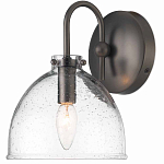 Бра с куполообразным прозрачным плафоном Glass Dome with Seeds варинант исполнения - 2 | Loft Concept в Грозном