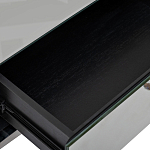 Тумбочка зеркальная с ящиком Mirror Chrome Cabinet варинант исполнения - 5 | Loft Concept в Грозном