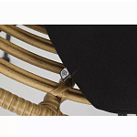 Стул круглый с ротанговым плетением Round Wicker Stool варинант исполнения - 6 | Loft Concept в Грозном