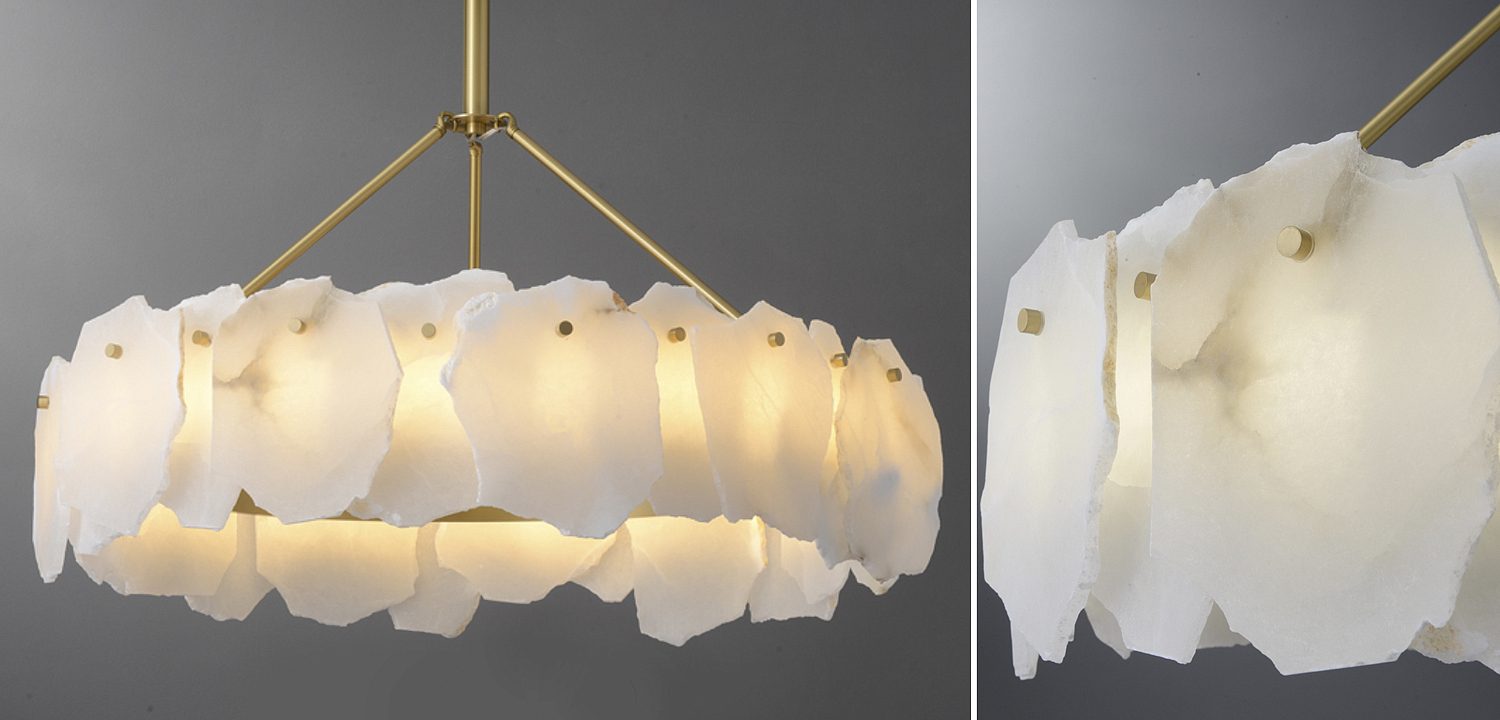 Люстра Lucretia Marble Round Chandelier Люстра Lucretia Marble Round Chandelier - Loft-Concept в Грозном