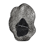 Бра с волнообразным стеклянным плафоном и вставкой из мрамора Liquid Stone варинант исполнения - 11 | Loft Concept в Грозном