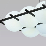 Люстра подвесная с 9-ю плафонами в форме шара Yarvi варинант исполнения - 3 | Loft Concept в Грозном