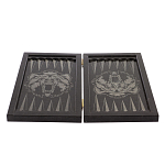 Подарочные нарды из натурального камня с гравировкой Backgammon from Stone варинант исполнения - 3 | Loft Concept в Грозном