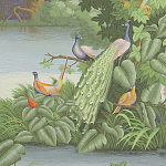 Обои ручная роспись Le Brésil Eden варинант исполнения - 1 | Loft Concept в Грозном