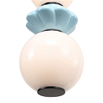 Подвесной светильник фигурный с керамическими элементами 24W LED Fragrant Light варинант исполнения - 5 | Loft Concept в Грозном