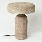 Настольная лампа «Травертиновая» варинант исполнения - 1 | Loft Concept в Грозном
