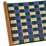 Кресло низкое из массива тика Barbados варинант исполнения - 4 | Loft Concept в Грозном