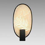 Бра с гравировкой на акриловом плафоне Gravyura Black варинант исполнения - 3 | Loft Concept в Грозном