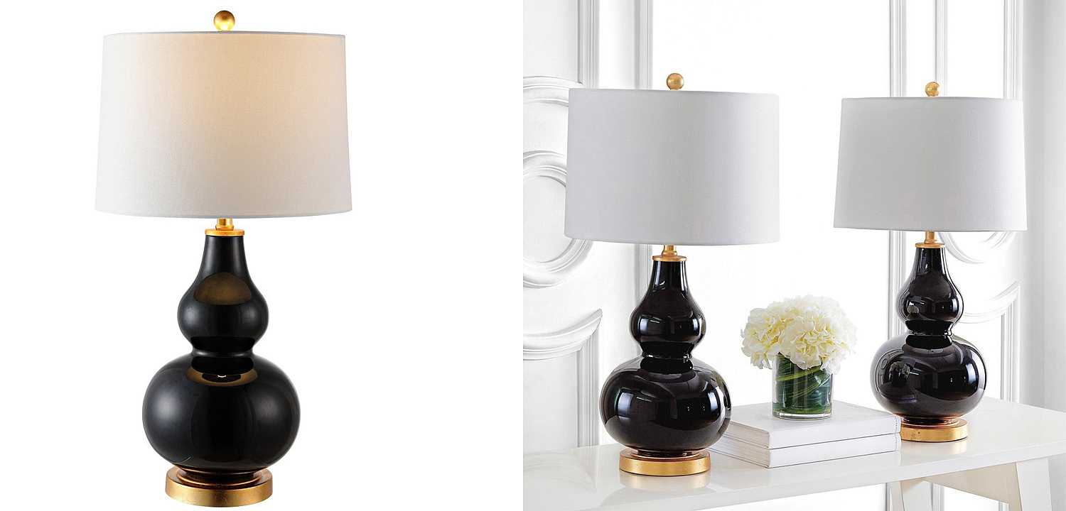 Настольная лампа Loraine Black Table lamp Настольная лампа Loraine Black Table lamp - Loft-Concept в Грозном