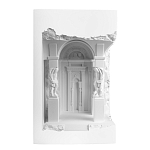 Встраиваемый в стену гипсовый светильник под покраску с колоннами и арками в античном стиле Antiquity Athena варинант исполнения - 8 | Loft Concept в Грозном