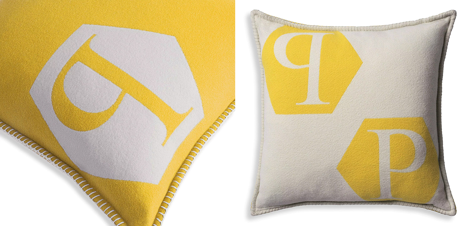 Подушка Philipp Plein Cushion Cashmere Yellow Подушка Philipp Plein Cushion Cashmere Yellow - Loft-Concept в Грозном