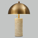 Настольная Лампа Lorenza Brass Beige stone варинант исполнения - 1 | Loft Concept в Грозном