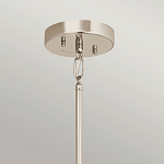 Подвесной светильник с рифленым стеклянным плафоном в форме шара Kichler варинант исполнения - 8 | Loft Concept в Грозном