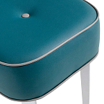 Квадратный мягкий пуф на белых ножках Winton Pouf Square варинант исполнения - 14 | Loft Concept в Грозном