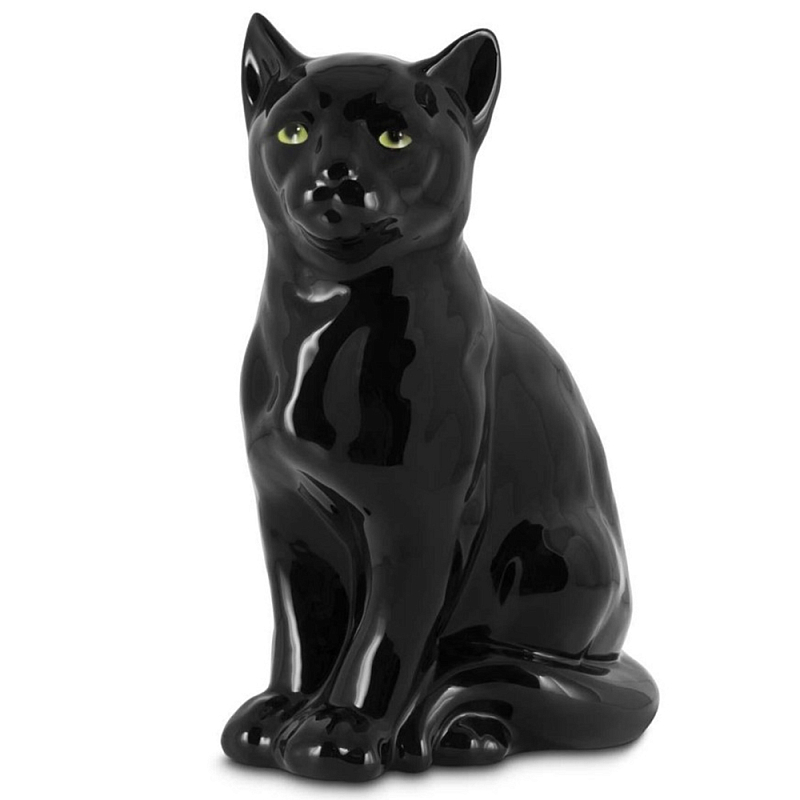 Статуэтка Cat Bisc. Черный Розовый Зеленый в Грозном | Loft Concept 