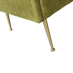 Кресло велюровое оливковое с подушкой Relaxation Soft варинант исполнения - 4 | Loft Concept в Грозном