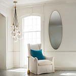 Подвесной светильник с шестью прозрачными стеклянными шарообразными плафонами Hinkley варинант исполнения - 3 | Loft Concept в Грозном