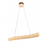 Люстра волнистой формы с текстурной огранкой Reflection of Reality варинант исполнения - 1 | Loft Concept в Грозном