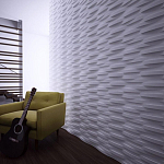 Гипсовая 3D Панель M-29 варинант исполнения - 2 | Loft Concept в Грозном