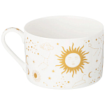 Чайная пара из фарфора с рисунком звезд и созвездий 200 мл Porcelain Astronomy Collection варинант исполнения - 1 | Loft Concept в Грозном