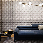 Гипсовая 3D Панель M-34 варинант исполнения - 2 | Loft Concept в Грозном