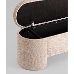 Банкетка Taks с местом для хранения букле капучино варинант исполнения - 3 | Loft Concept в Грозном