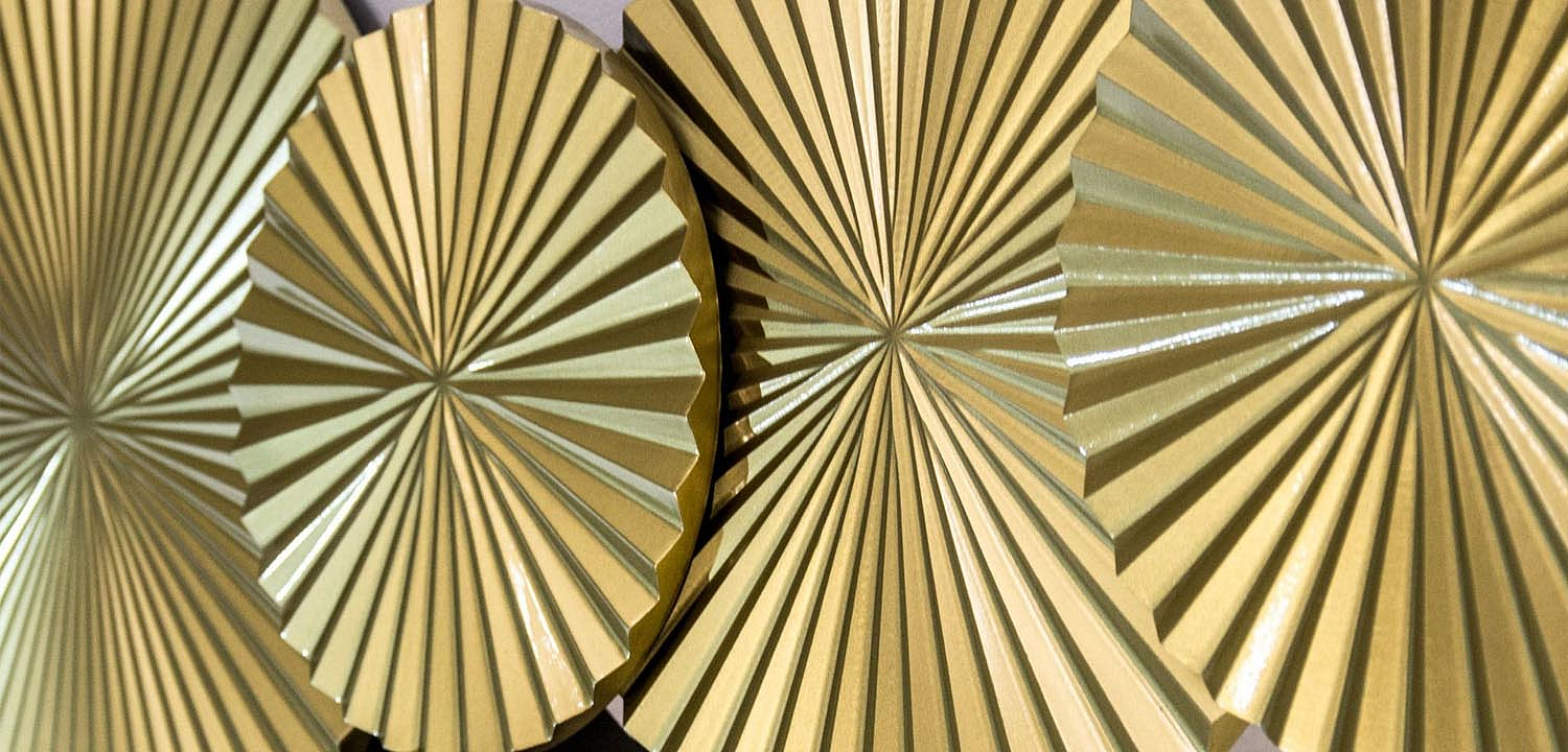 Арт-объект Apollo Gold Wall Plaque Disc 5 Арт-объект Apollo Gold Wall Plaque Disc 5 - Loft-Concept в Грозном
