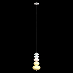 Подвесной светильник светодиодный из стеклянных сфер в пастельных тонах Pastel Lunaria Bliss варинант исполнения - 1 | Loft Concept в Грозном